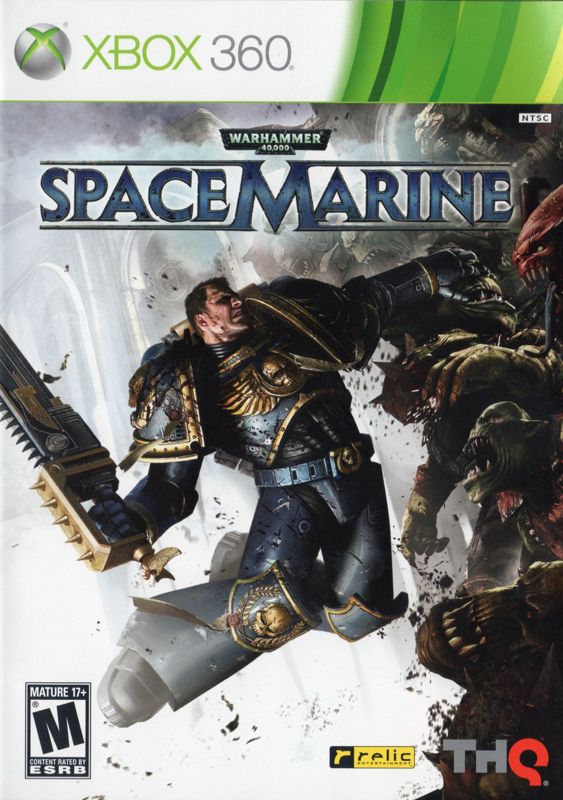 Warhammer 40,000: Space Marine box art for Xbox 360